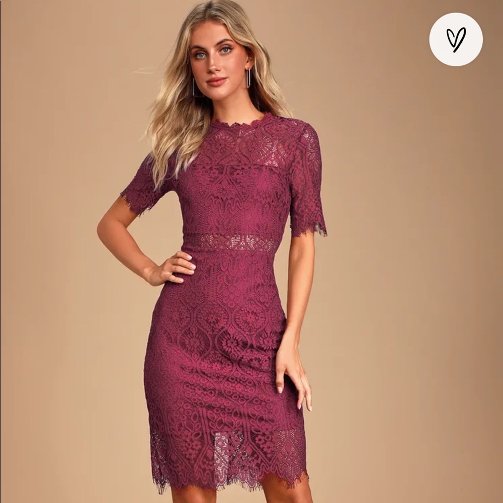 Lulus Lace Dress